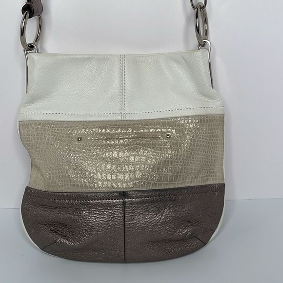 B Makowsky Bag Crossbody|Shoulder Bag Leather Slim Profile Crossbody Bag - Picture 2 of 15